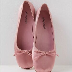 Jeffrey Campbell Pink Women's Ballet Flats